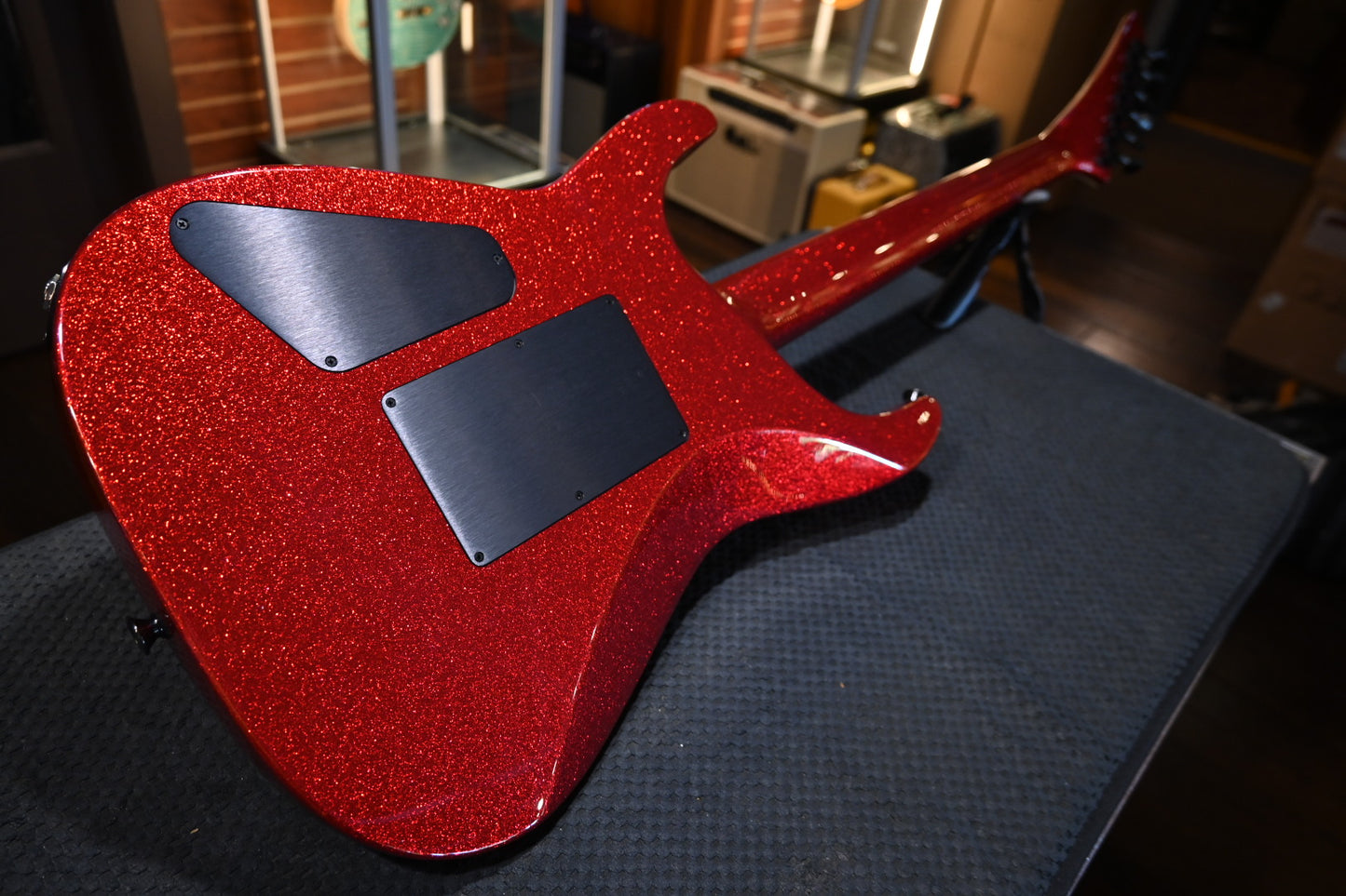 Jackson Custom Shop SLV 2H FR 2024 - Red Sparkle Guitar #1007