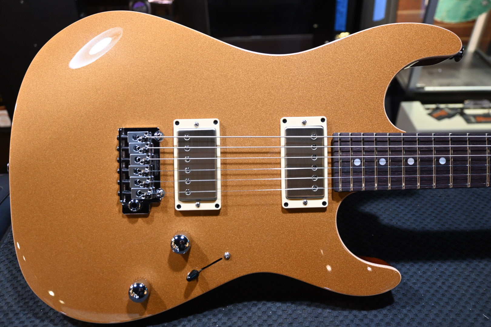 Suhr Pete Thorn Signature Series Standard HH - Gold Guitar #0522 - Danville Music