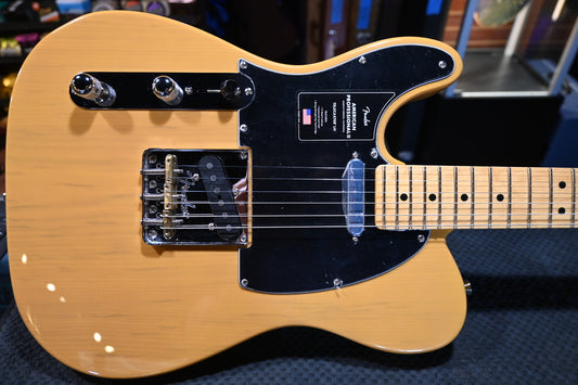 Fender American Professional II Telecaster Left-Handed - Butterscotch Blonde Guitar #4181