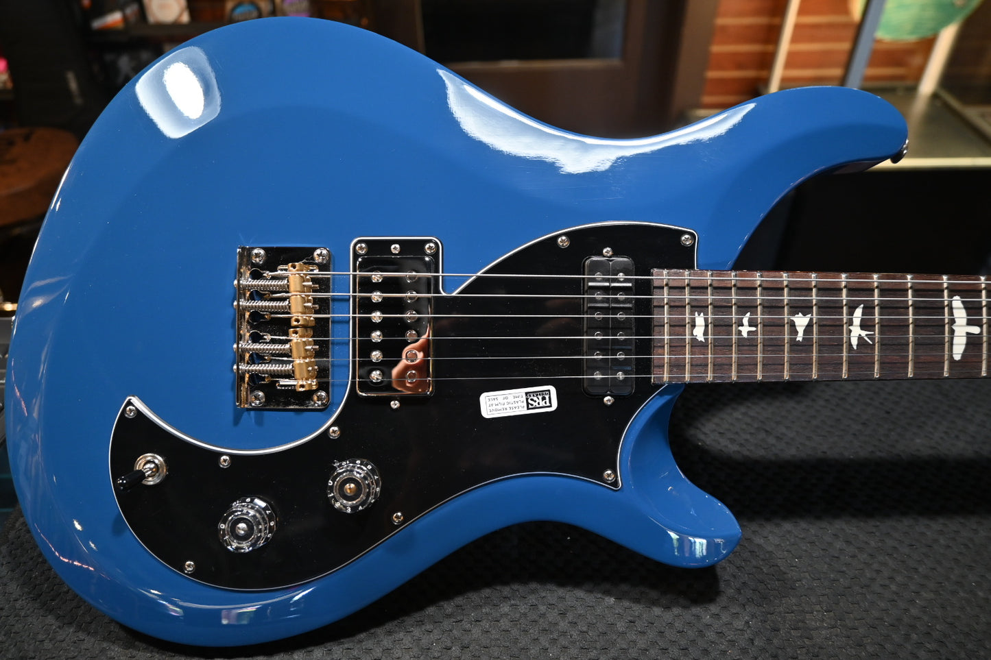 PRS S2 Vela 2024 - Space Blue Guitar #8539 - Danville Music