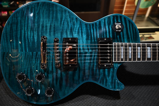 Gibson Custom Shop Les Paul Axcess Custom Peacock Widow Stopbar - Peacock Widow Guitar #0331 - Danville Music
