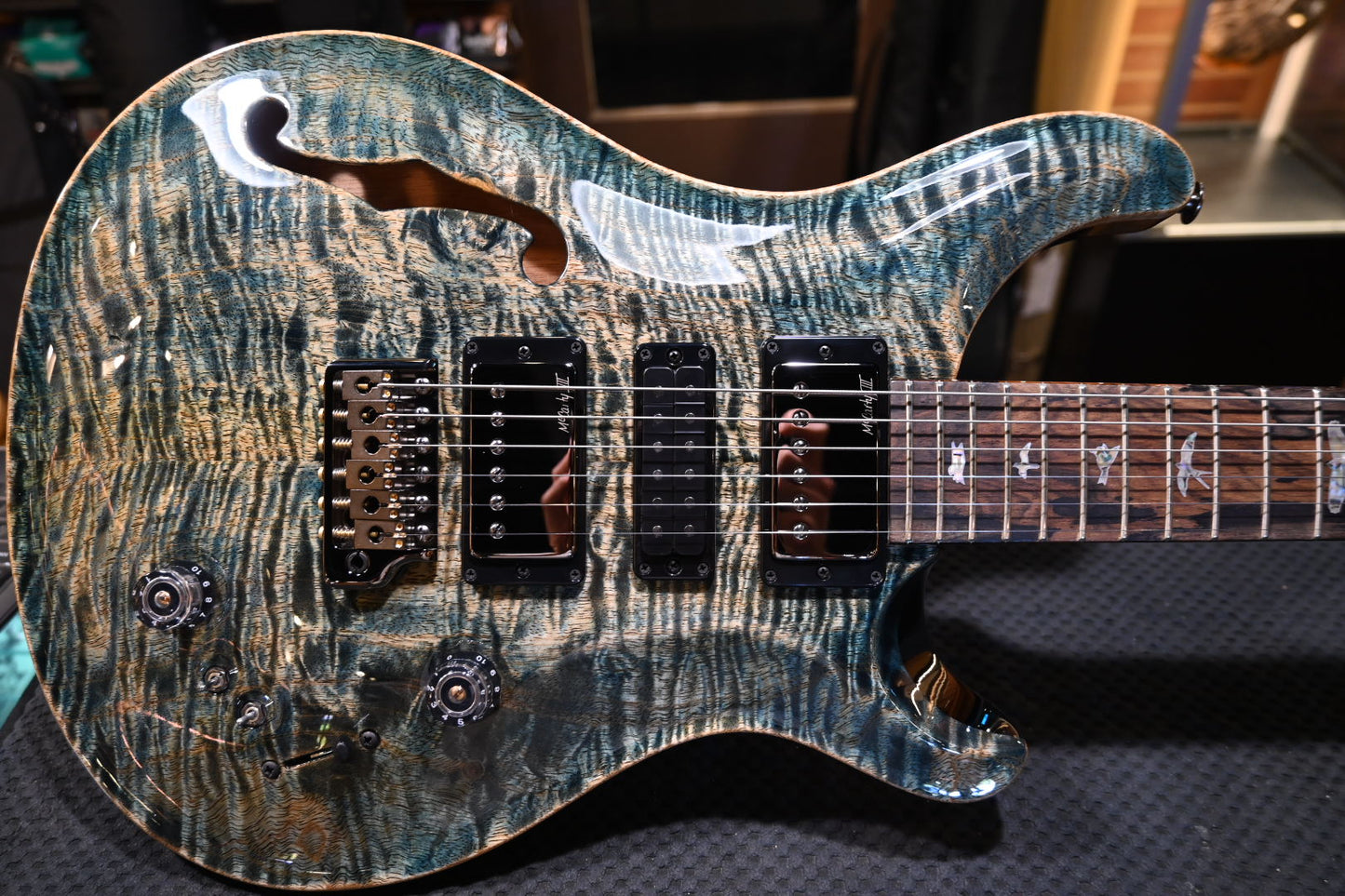 PRS Special Semi-Hollow Mango Limited Edition - Faded Whale Blue Guitar #4417