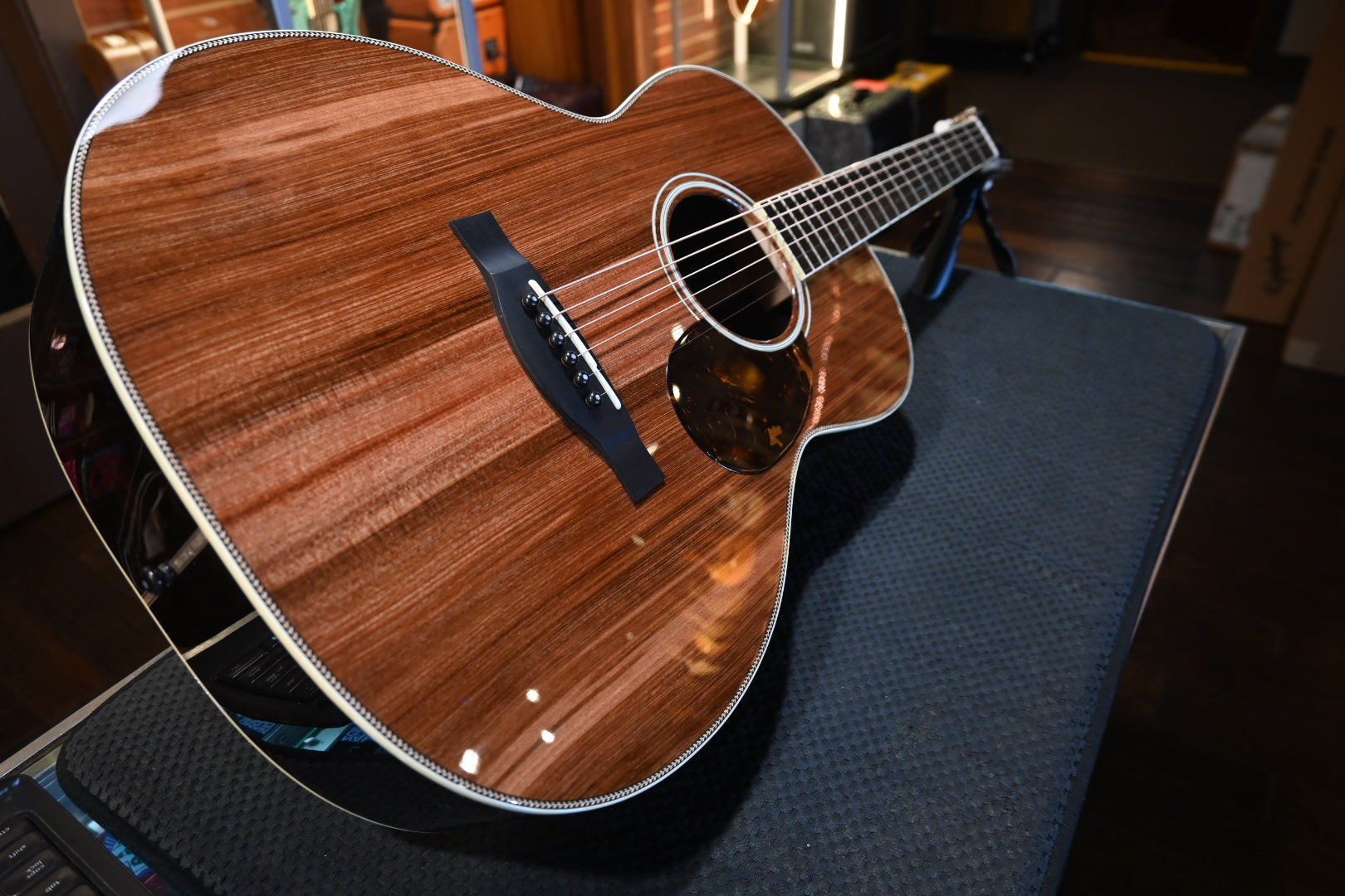 Santa Cruz OOO Sinker Redwood/African Blackwood Guitar #6367 - Danville Music
