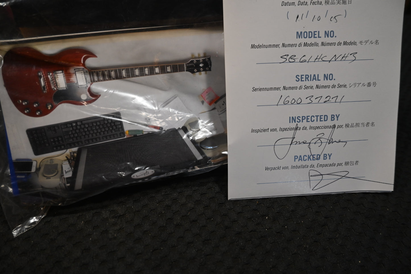 Gibson SG Standard ‘61 Stop-Bar 2016 - Vintage Cherry Guitar #7271 - Danville Music