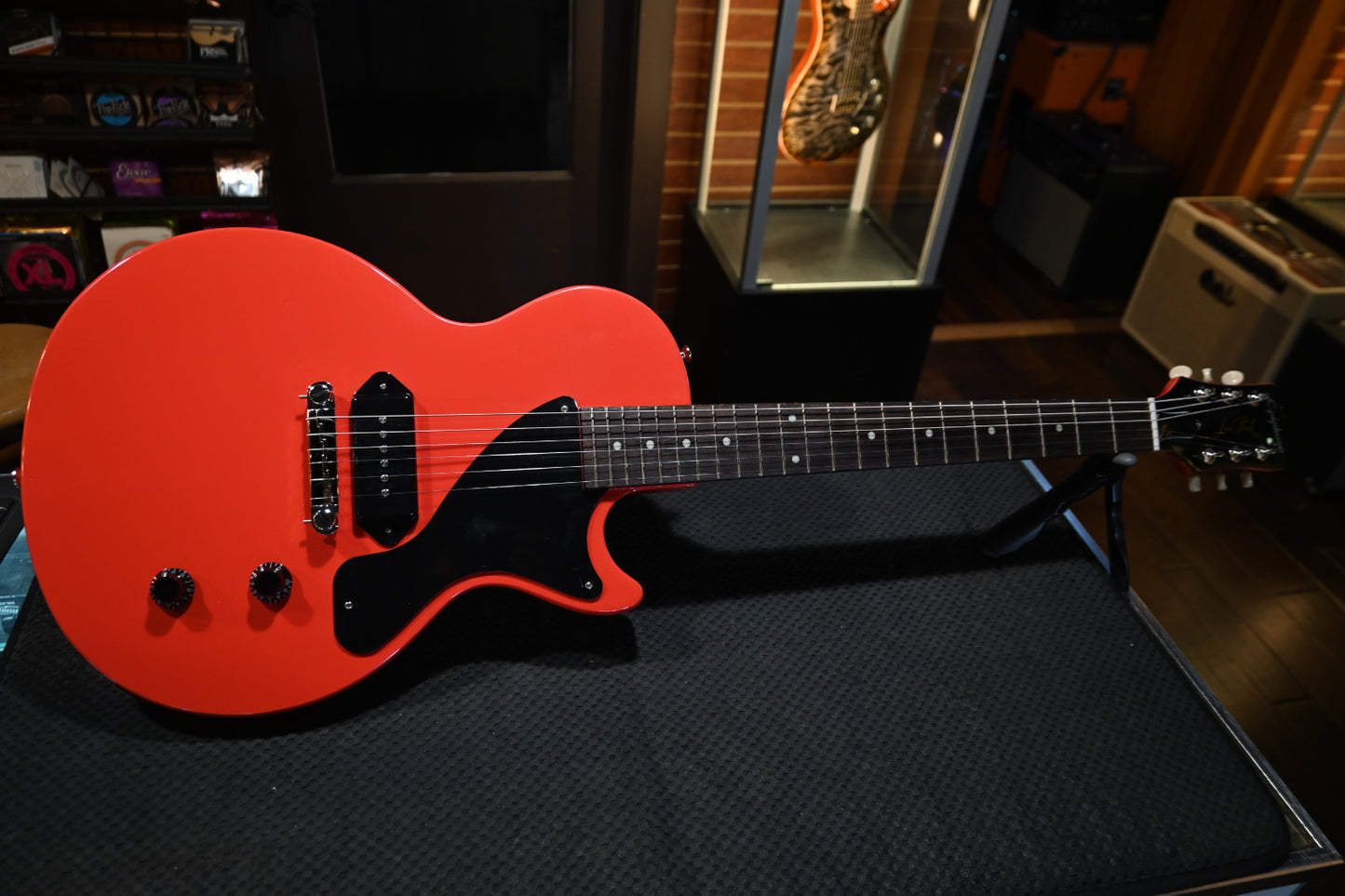Epiphone Billie Joe Armstrong Les Paul Junior - Radiant Red Guitar #4817