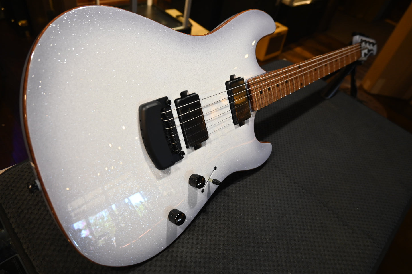 Music Man Sabre HT - Snowy Night Guitar #5677