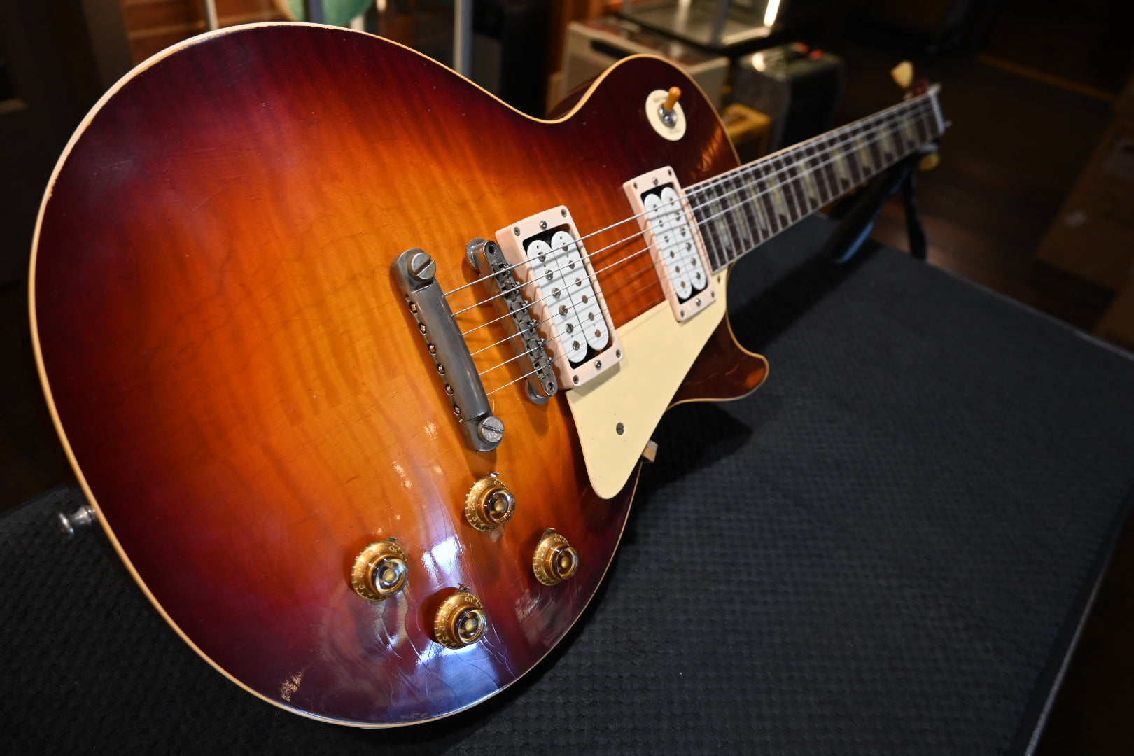Gibson Custom Shop 1959 Les Paul Standard Reissu BOTB 78 Murphy Lab Light Aged - Cherry Sunburst Guitar #3471 - Danville Music