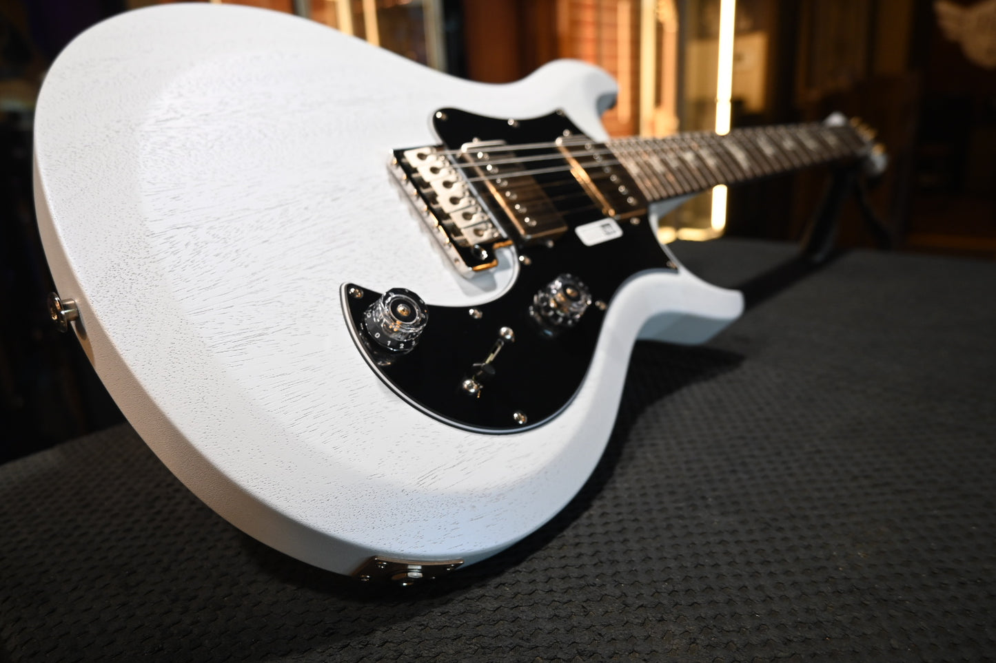PRS S2 Standard 24 Satin - Pearl White Guitar #2058