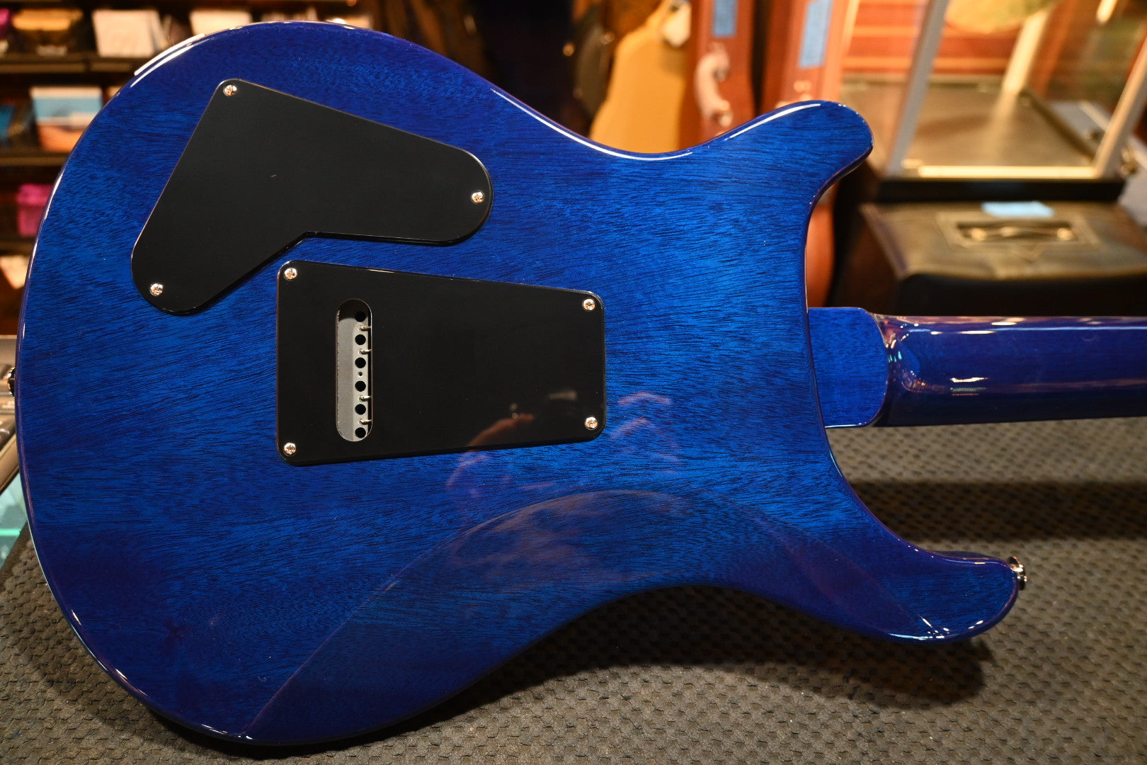 PRS S2 Special Semi-Hollow - Faded Gray Black Blue Burst Guitar #1042 - Danville Music