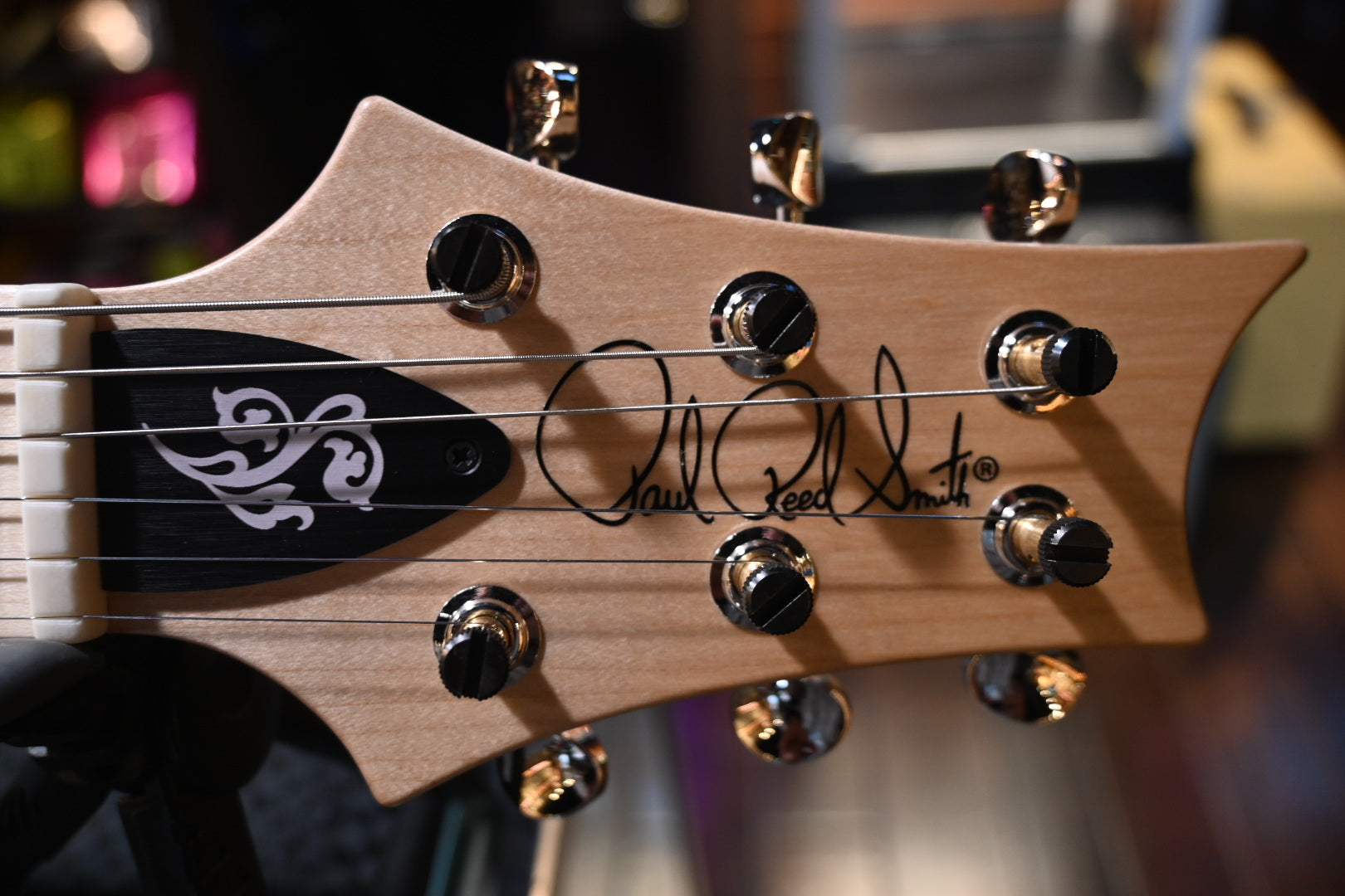 PRS Fiore Figured Maple Fingerboard - Black Iris Guitar #7232 - Danville Music