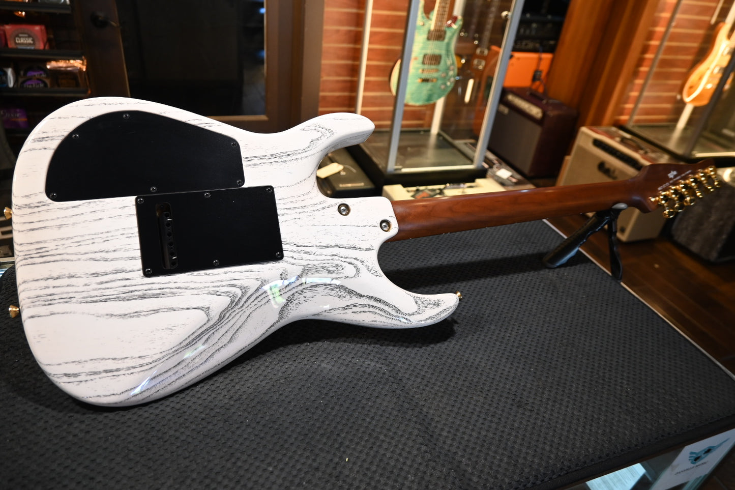 Tom Anderson Angel Quilt - Cosmic Purple Double Wipeout Guitar #225N - Danville Music