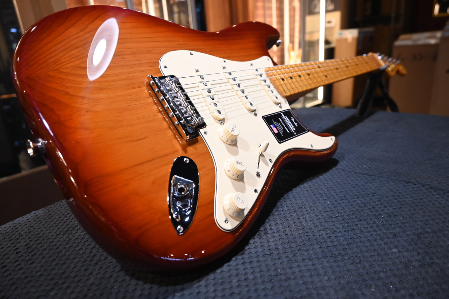 Fender American Professional II Stratocaster - Sienna Sunburst Guitar #2936