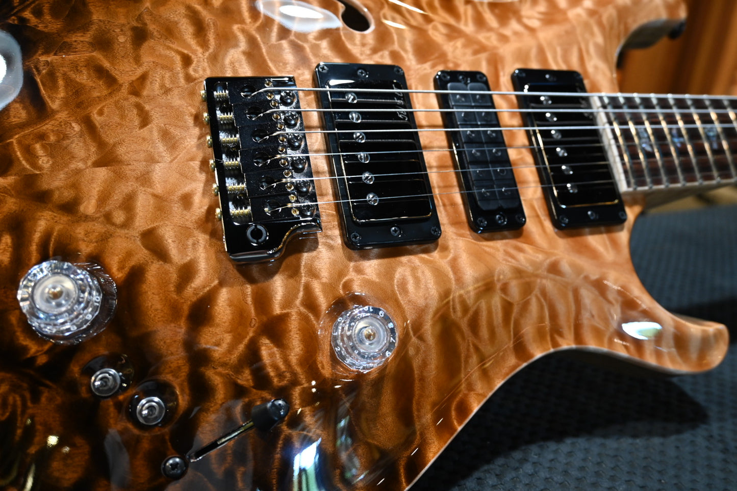 PRS Private Stock Special Semi-Hollow 2024 - Reverse Amaretto Dragon’s Breath Guitar #11257