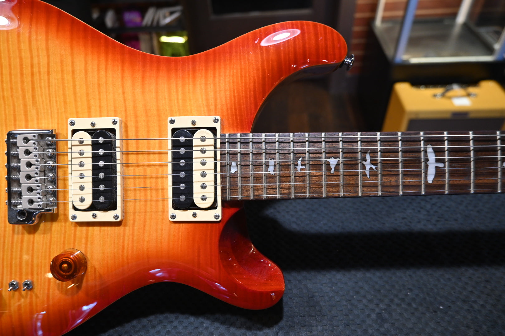 PRS SE Custom 24-08 - Vintage Sunburst Guitar #9484 USED - Danville Music