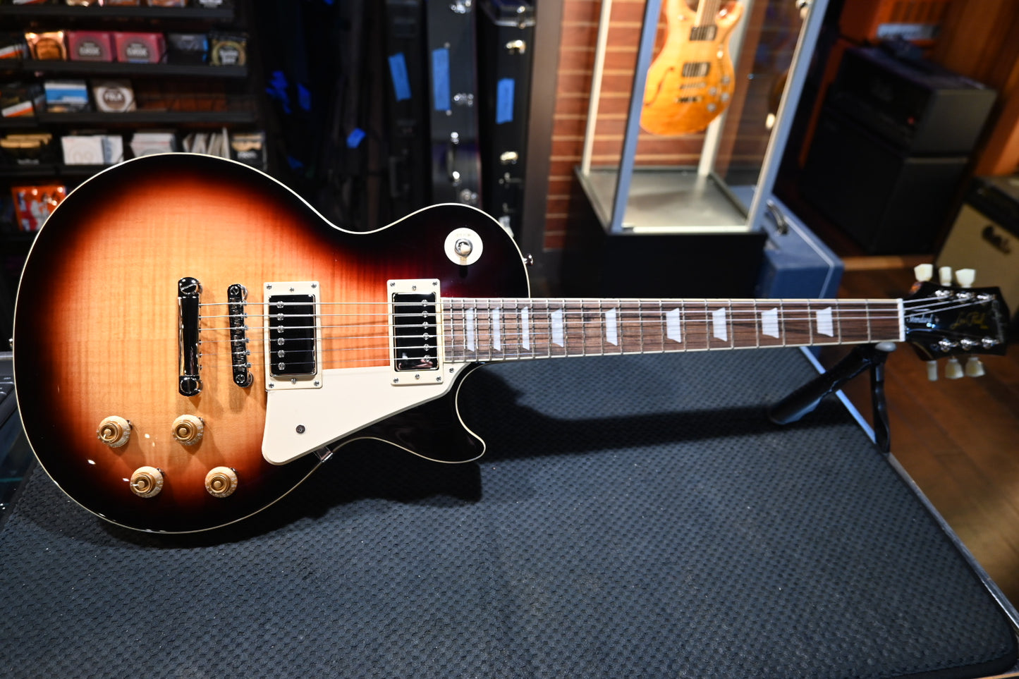 Epiphone Les Paul Standard ‘50s Figured - Bourbon Burst Guitar #1136