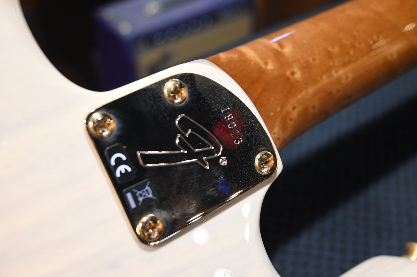 Fender Custom Shop B4 AM Custom Stratocaster RW NOS 2025 - Vintage Blonde Guitar #8103