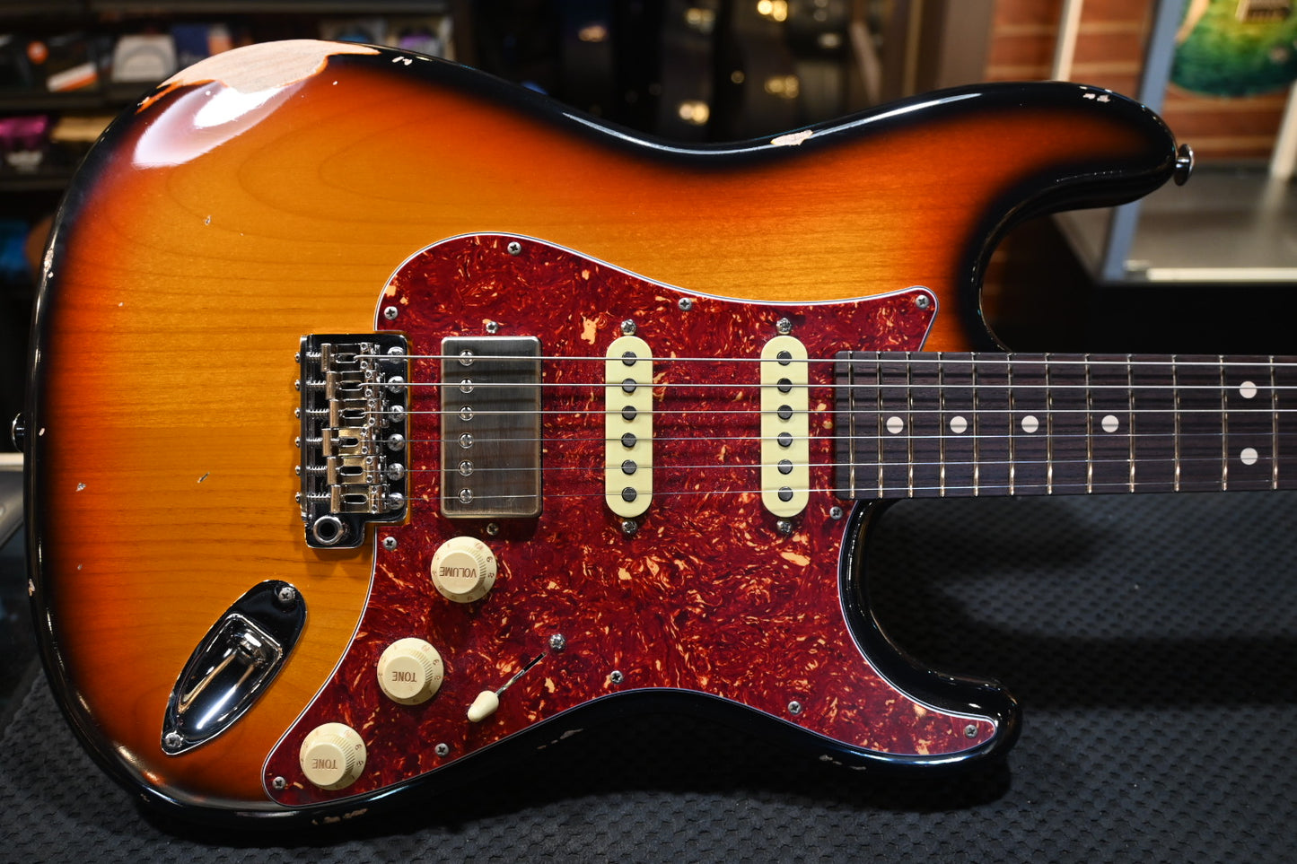 Suhr Custom Classic S Antique - 3 Tone Burst Guitar #0089