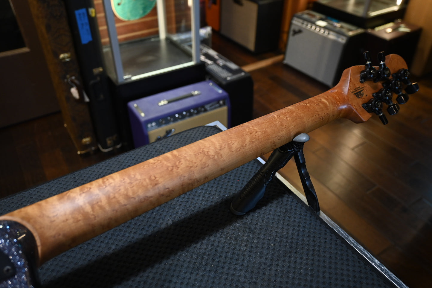 Music Man St. Vincent HH - Charcoal Sparkle Guitar #4866 USED - Danville Music