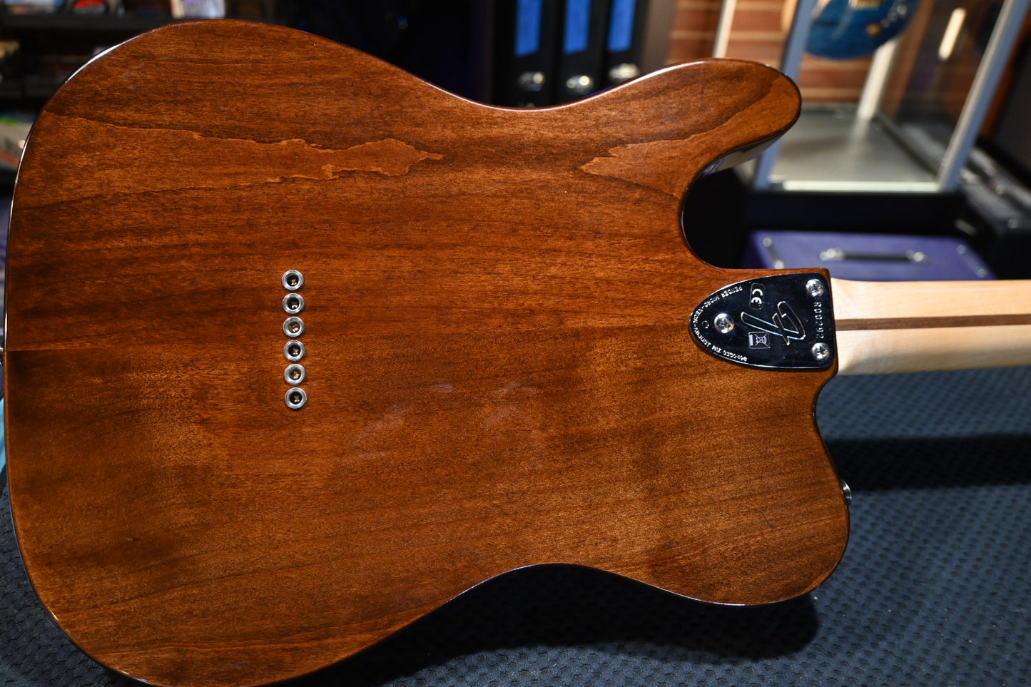 Fender Custom Shop 1972 Telecaster Deluxe 2022 - Aged Walnut Guitar #0292 - Danville Music