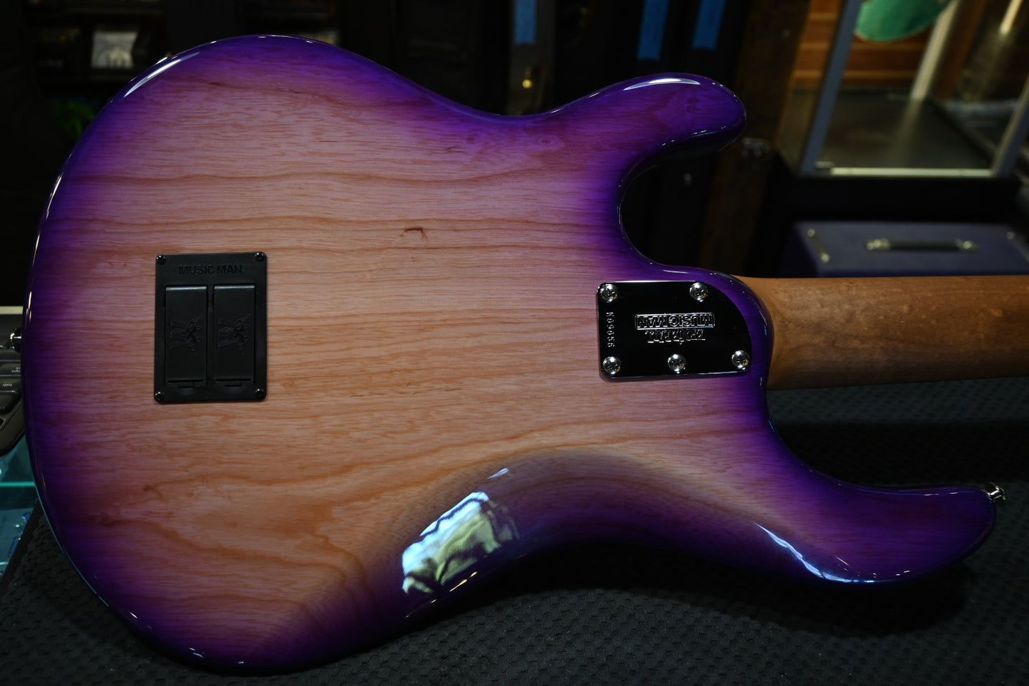 Music Man Stingray Special 5 HH - Purple Sunset Bass #9056