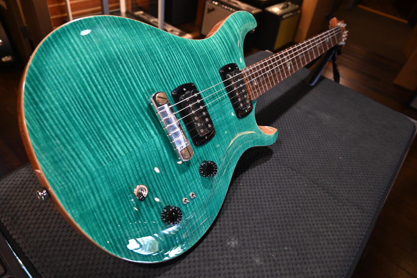 PRS SE Paul’s Guitar - Turquoise Guitar #5125 - Danville Music