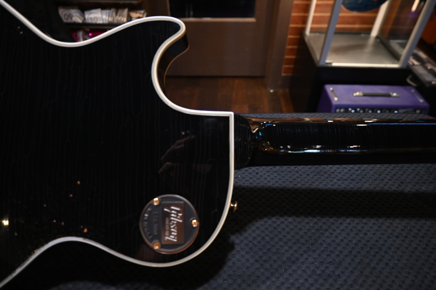 Gibson Custom Shop 1954 Les Paul Custom 2020 Relic - Ebony Guitar #0045