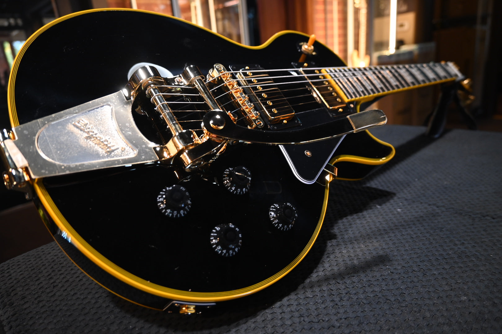 Epiphone Joe Bonamassa 1959 Les Paul Custom - Ebony Guitar #7419 - Danville Music