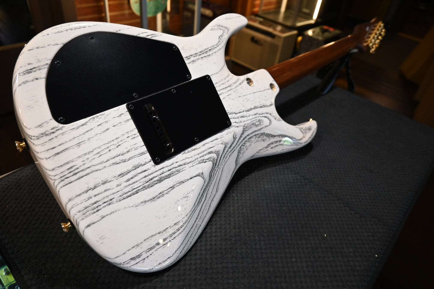 Tom Anderson Angel Quilt - Cosmic Purple Double Wipeout Guitar #225N - Danville Music