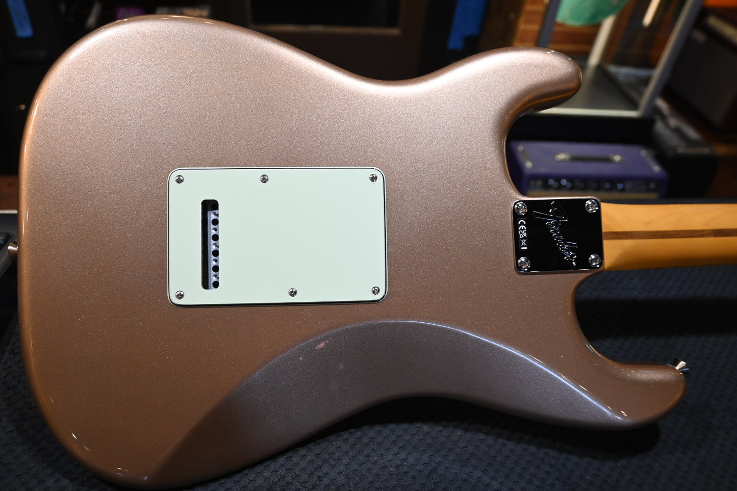 Fender American Professional Classic Stratocaster - Faded Firemist Gold Guitar #0216