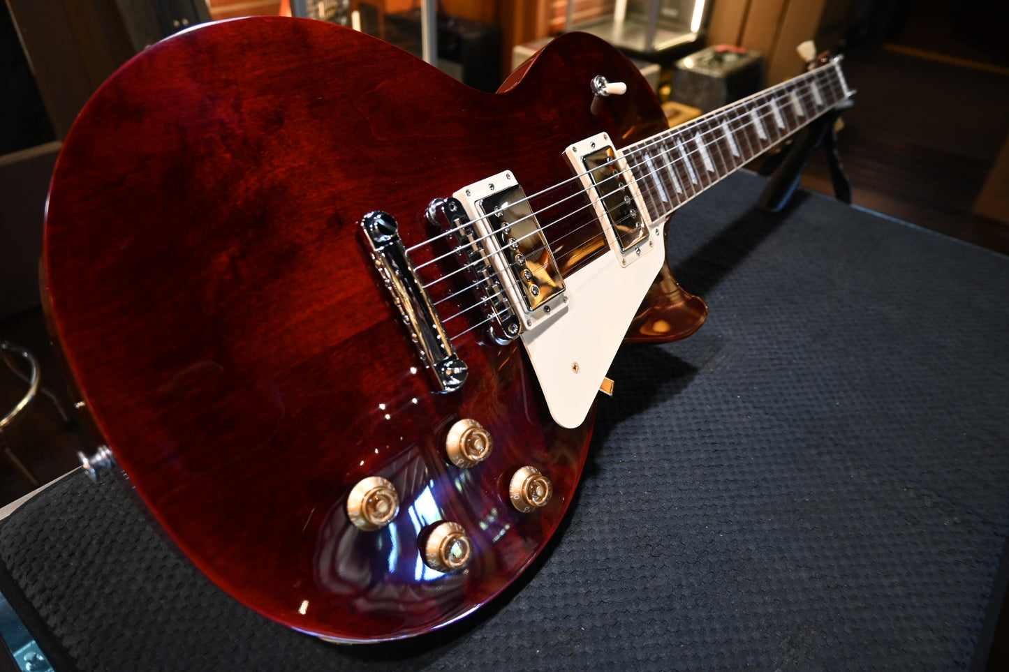Gibson Les Paul Studio 2025 - Wine Red Guitar #0128