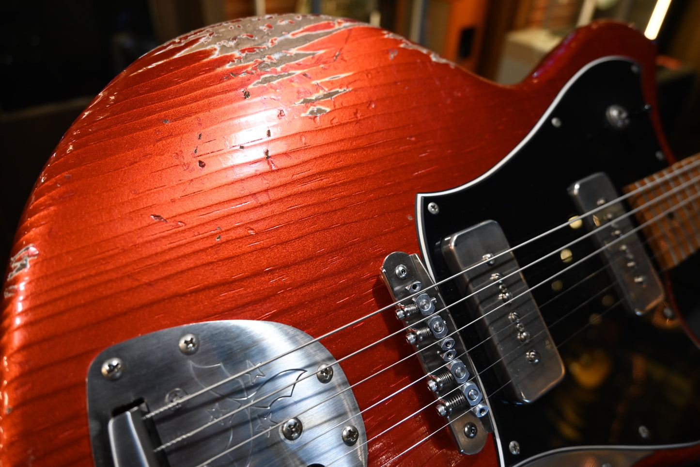 Novo Custom Serus J - Candy Apple Red Guitar #1033