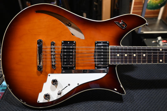 Duesenberg Double Cat 12-String - Vintage Burst Guitar #4919