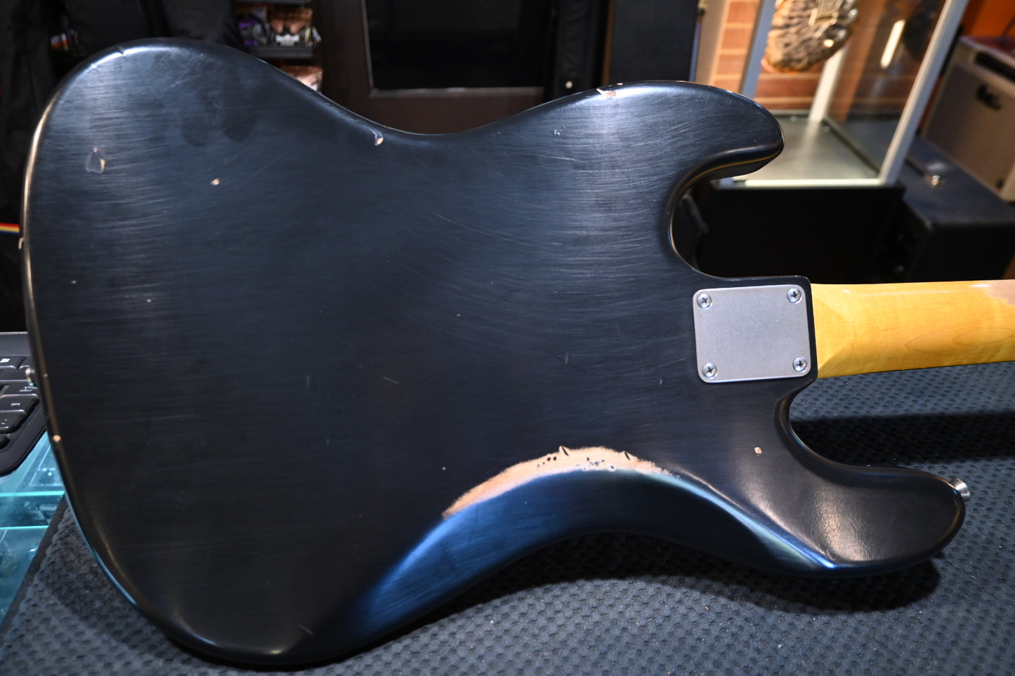 Nash Guitars JB-63 Jazz Bass Relic - Black Bass #4236 USED