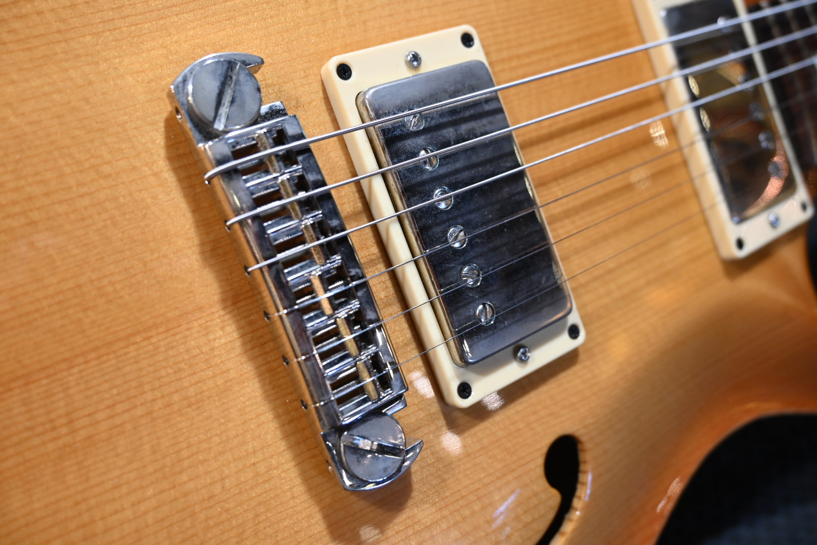 PRS McCarty Hollowbody Spruce 2004 - Vintage Natural Guitar #5078 - Danville Music