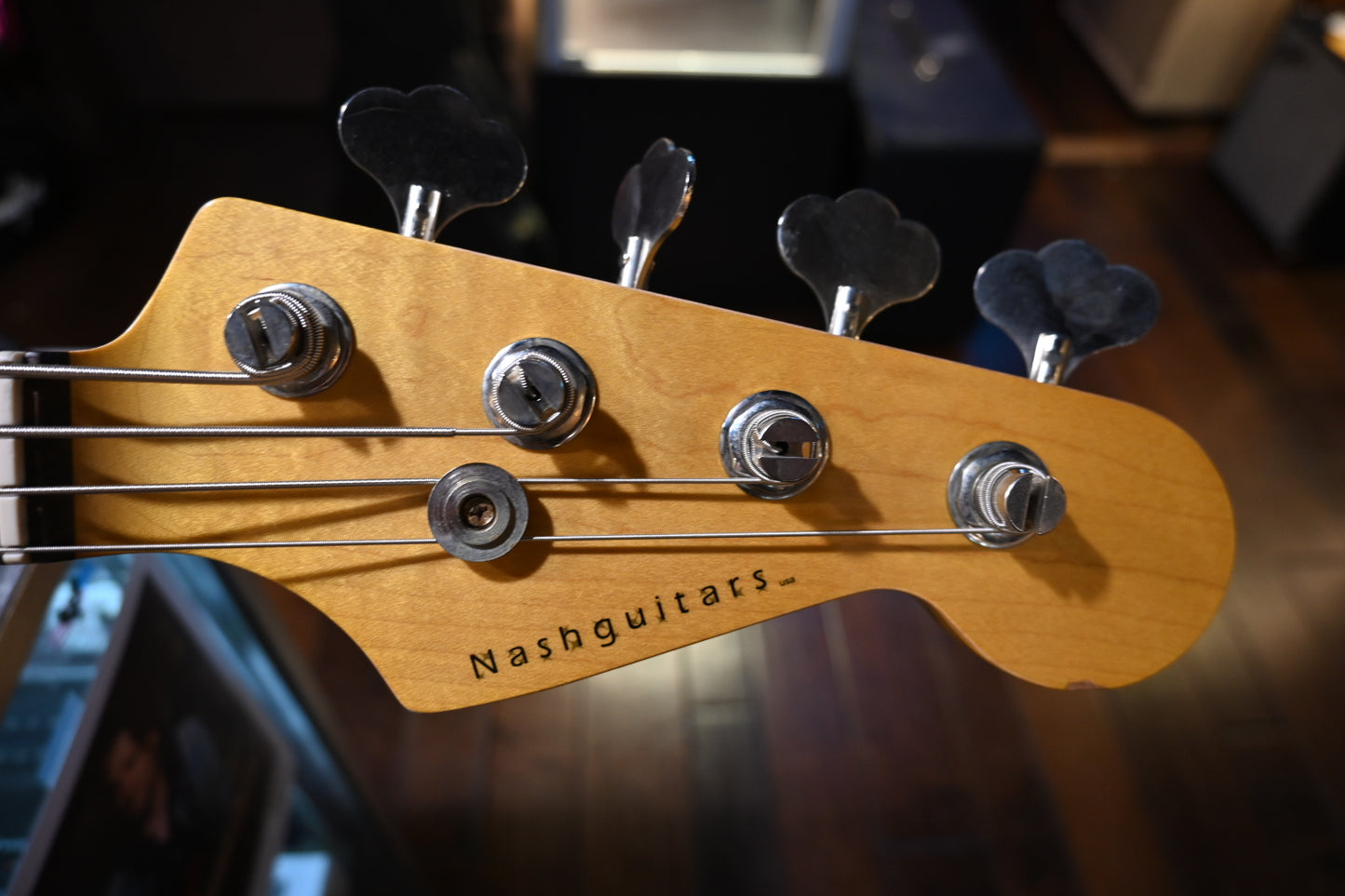 Nash Guitars JB-63 Jazz Bass Relic - Black Bass #4236 USED