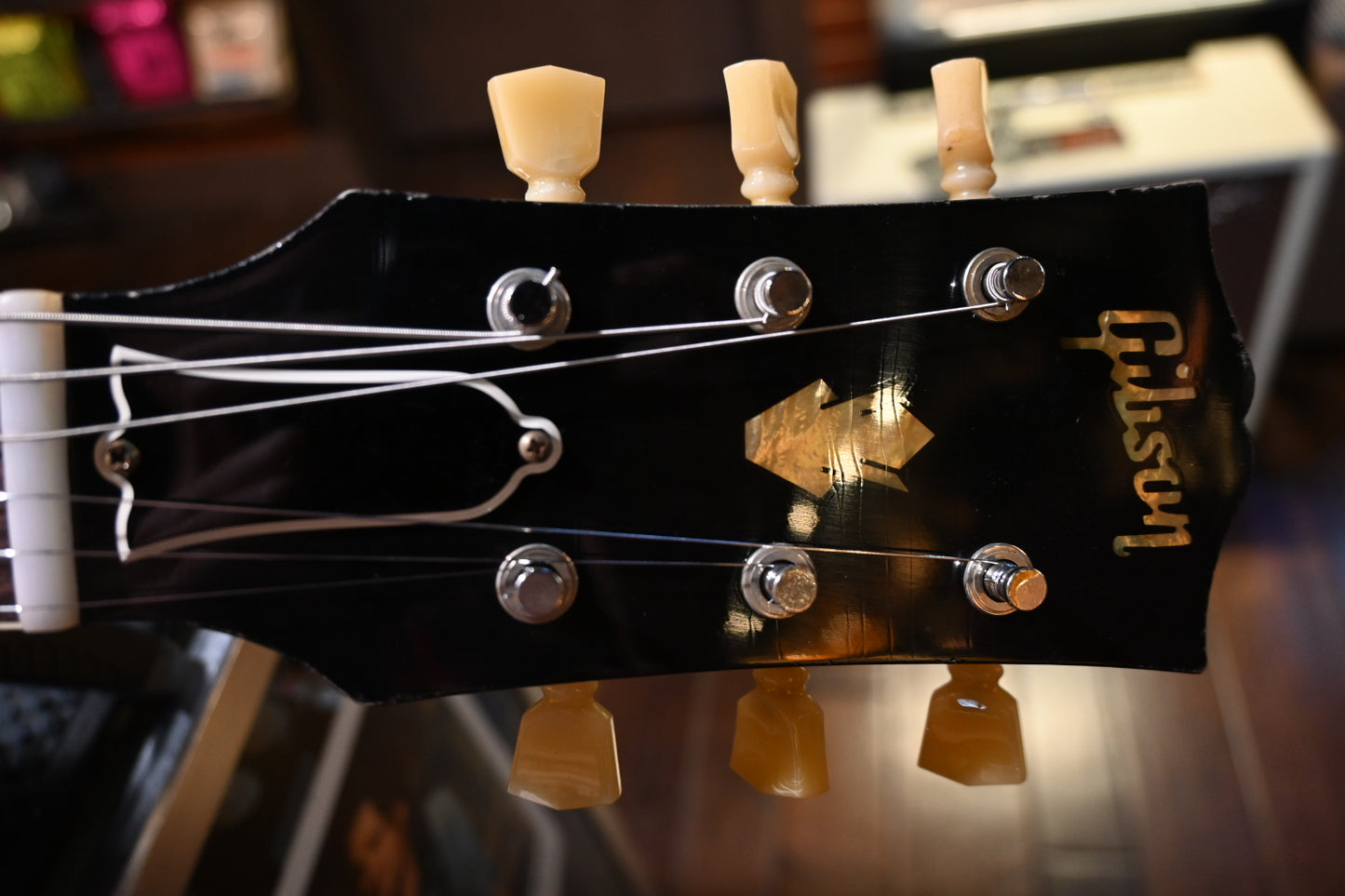 Gibson Custom Shop 1964 ES-335 Reissue Light Aged - Sparkling Burgundy Guitar #0735 - Danville Music