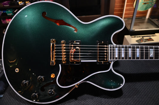 Gibson Custom Shop 1959 ES-355 Reissue - British Racing Green Guitar #0014 - Danville Music