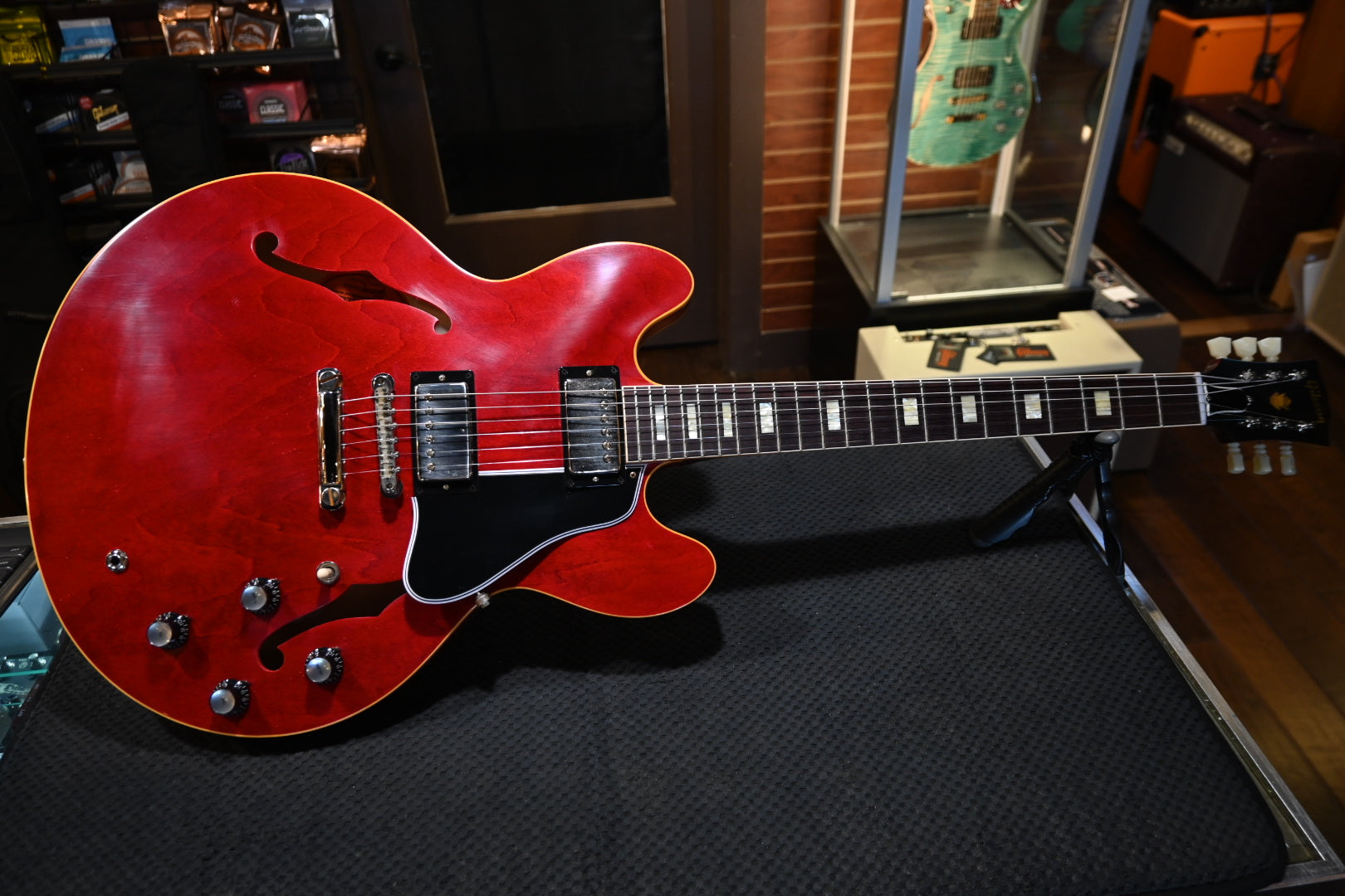 Gibson Custom Shop 1964 ES-335 Reissue VOS - ‘60s Cherry Guitar #0080 - Danville Music