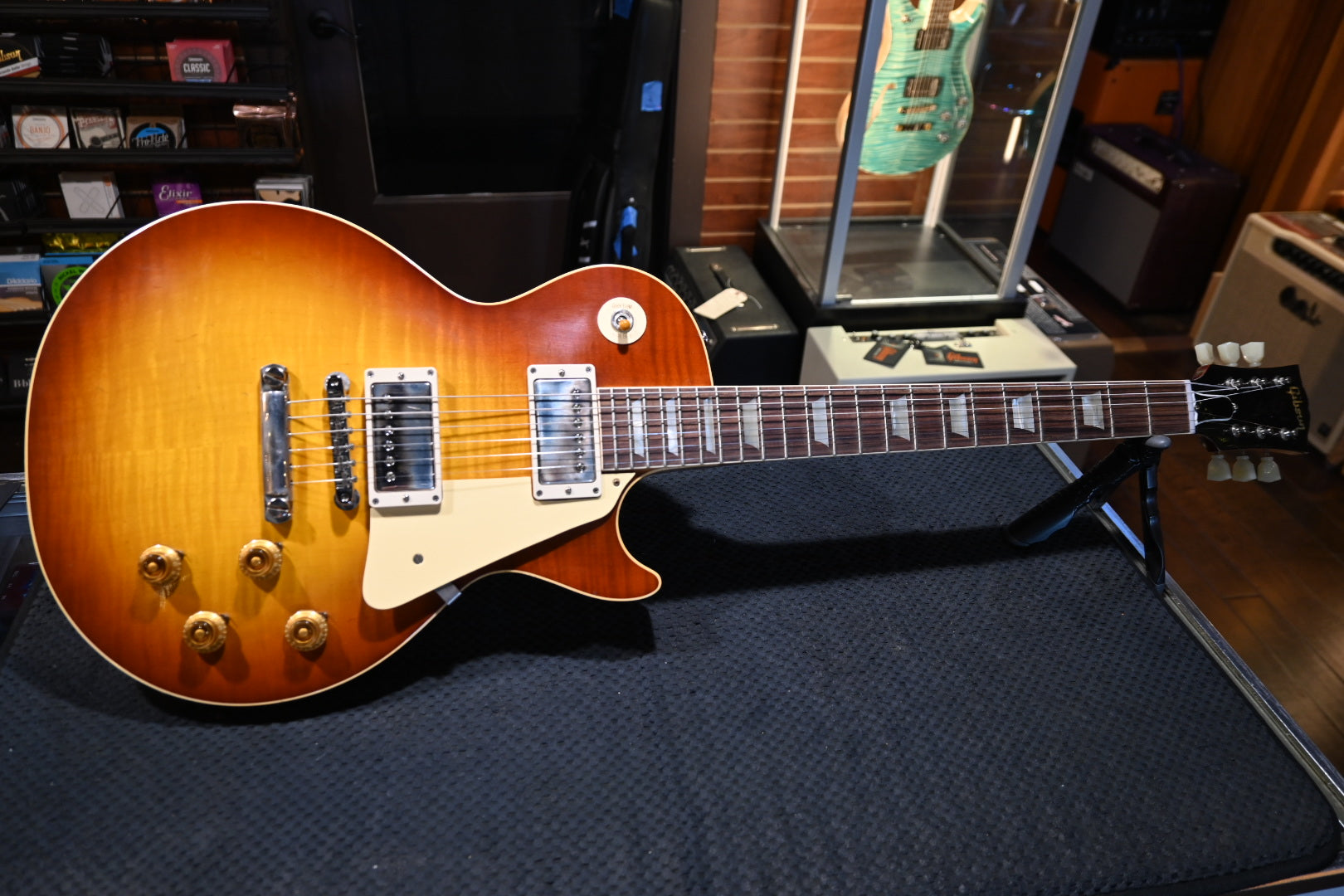 Gibson Custom Shop 1959 Les Paul Standard Reissue 2024 - Murphy Lab Light Aged - Cherry Teaburst Guitar #1442 - Danville Music