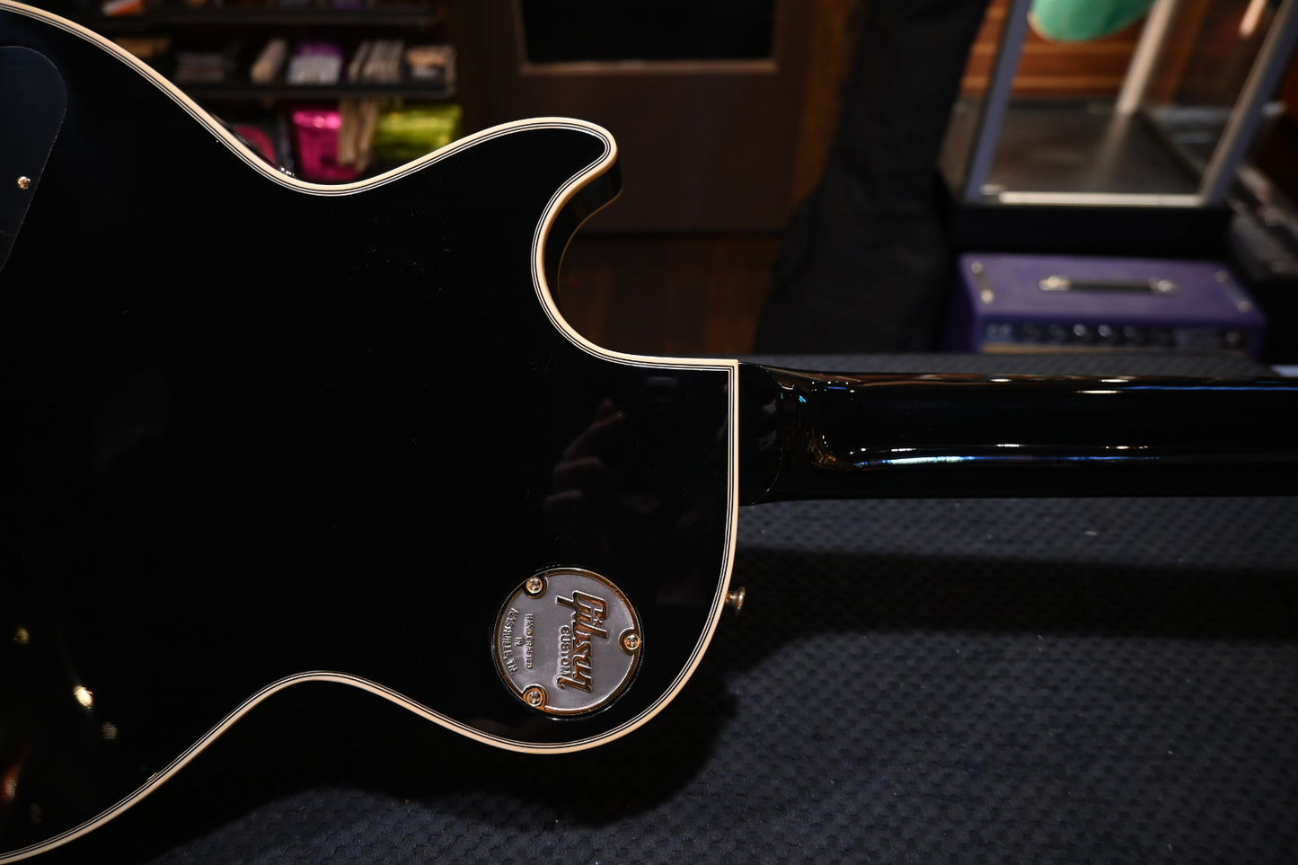 Gibson Custom Shop 1968 Les Paul Custom Reissue Gloss - Ebony Guitar #9218