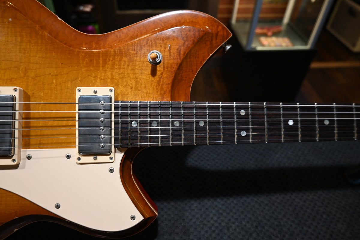 Novo Chambered Serus H2 Dealer Limited - Faded Tea Burst Guitar #1363