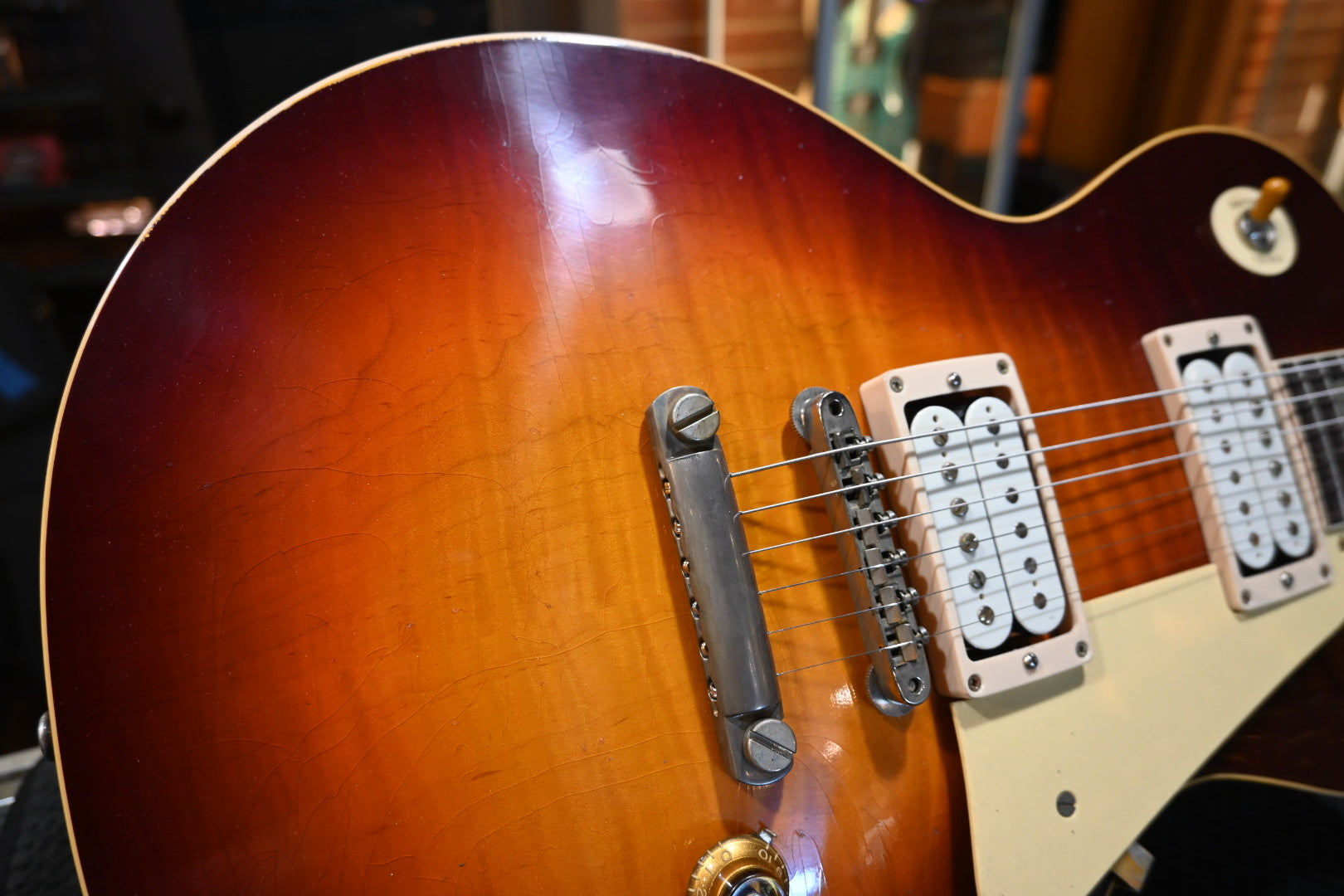 Gibson Custom Shop 1959 Les Paul Standard Reissu BOTB 78 Murphy Lab Light Aged - Cherry Sunburst Guitar #3471 - Danville Music