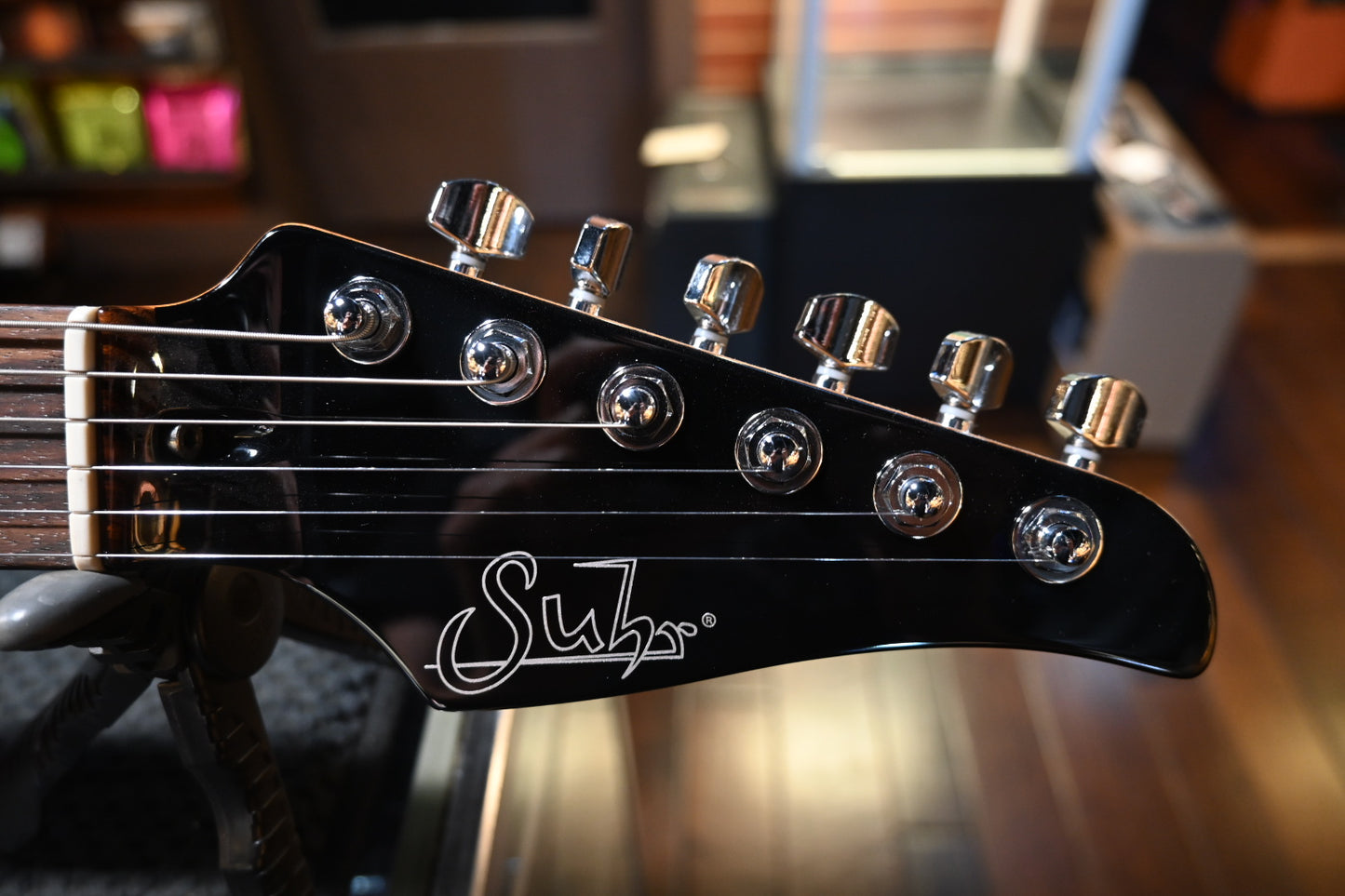 Suhr Modern Set Neck LE - Blue Fade Guitar #4888 USED - Danville Music