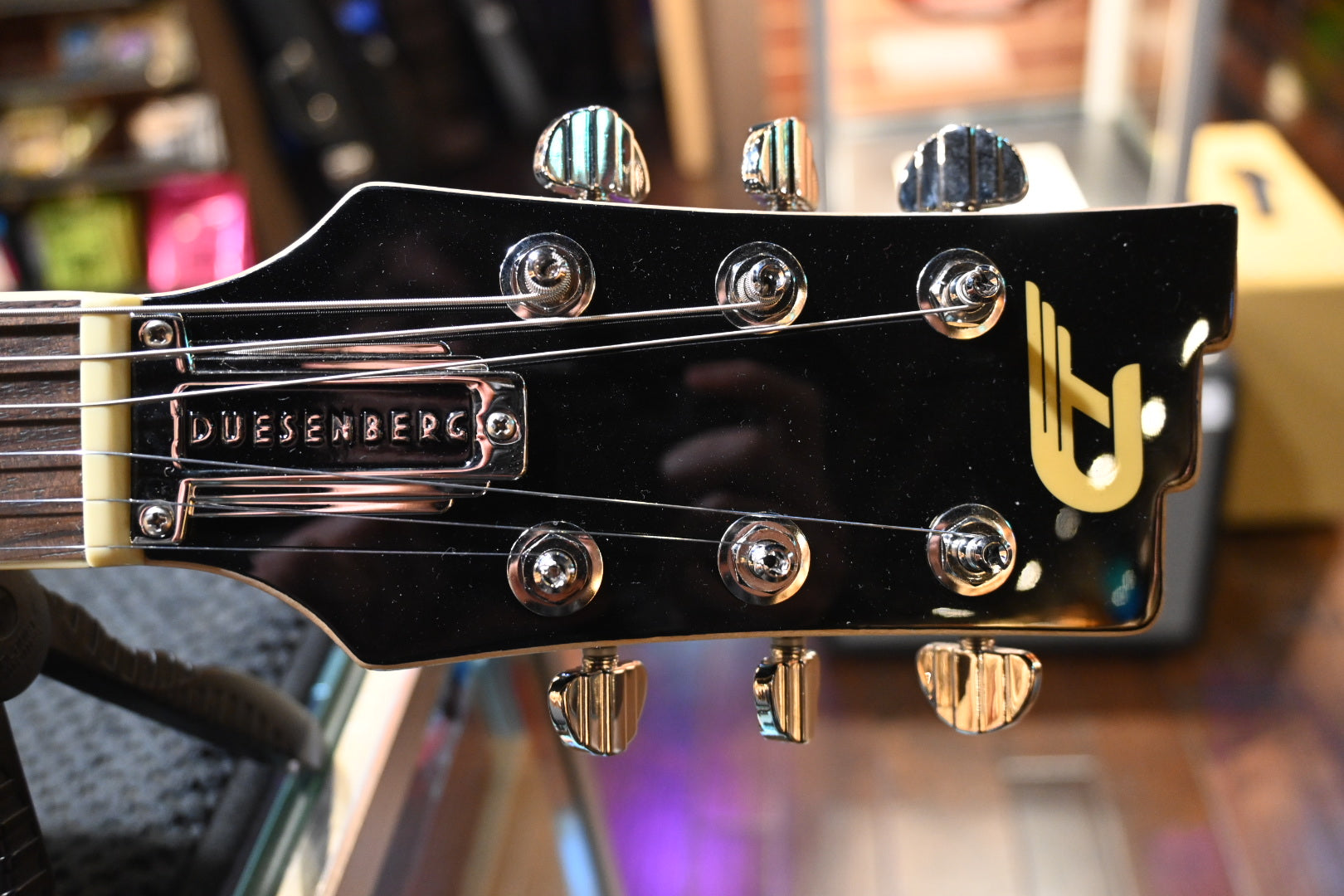 Duesenberg Double Cat - Vintage Burst Guitar #3538 - Danville Music