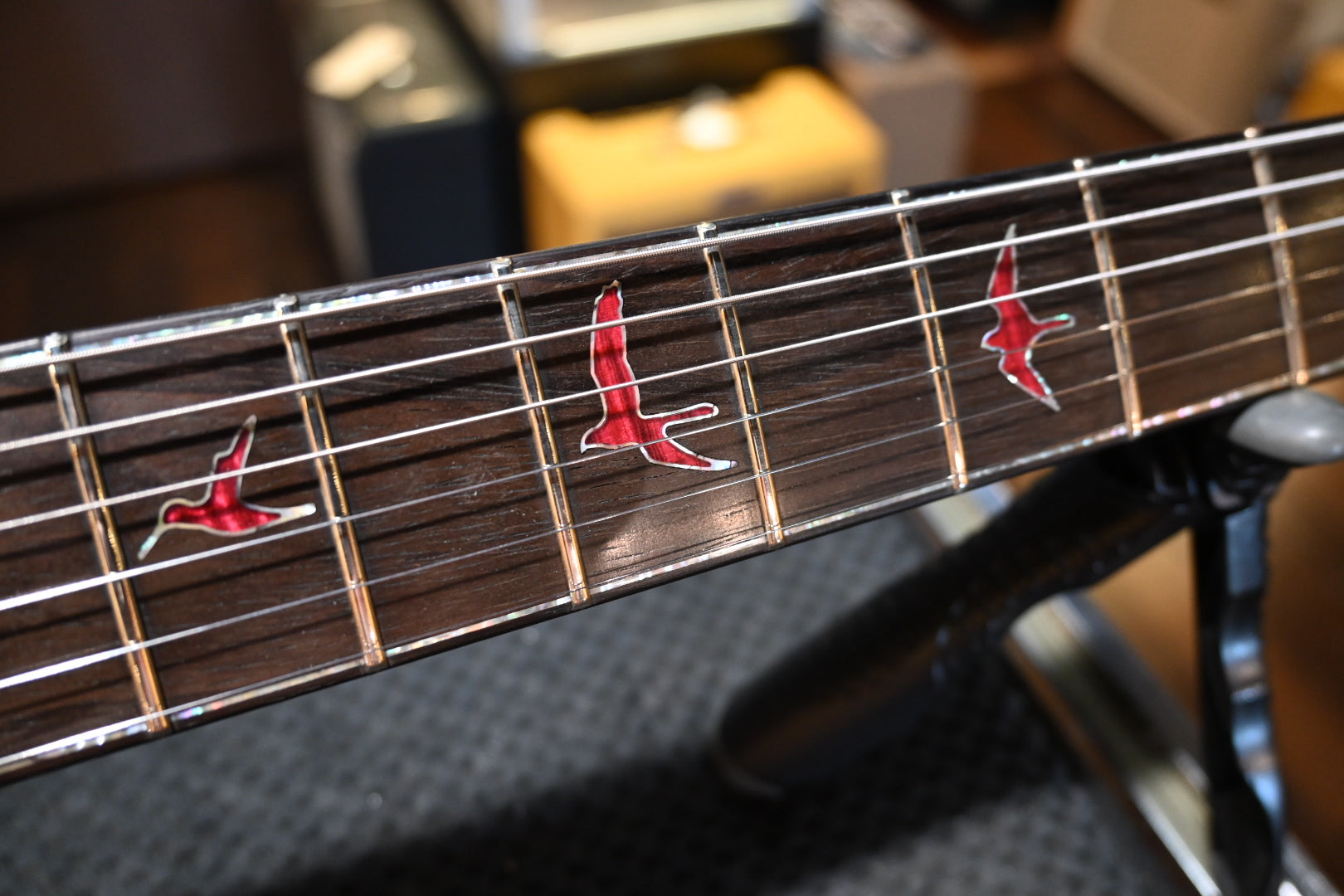 PRS Private Stock Custom 24 - Raspberry Reverse Dragon’s Breath Guitar #12249 - Danville Music