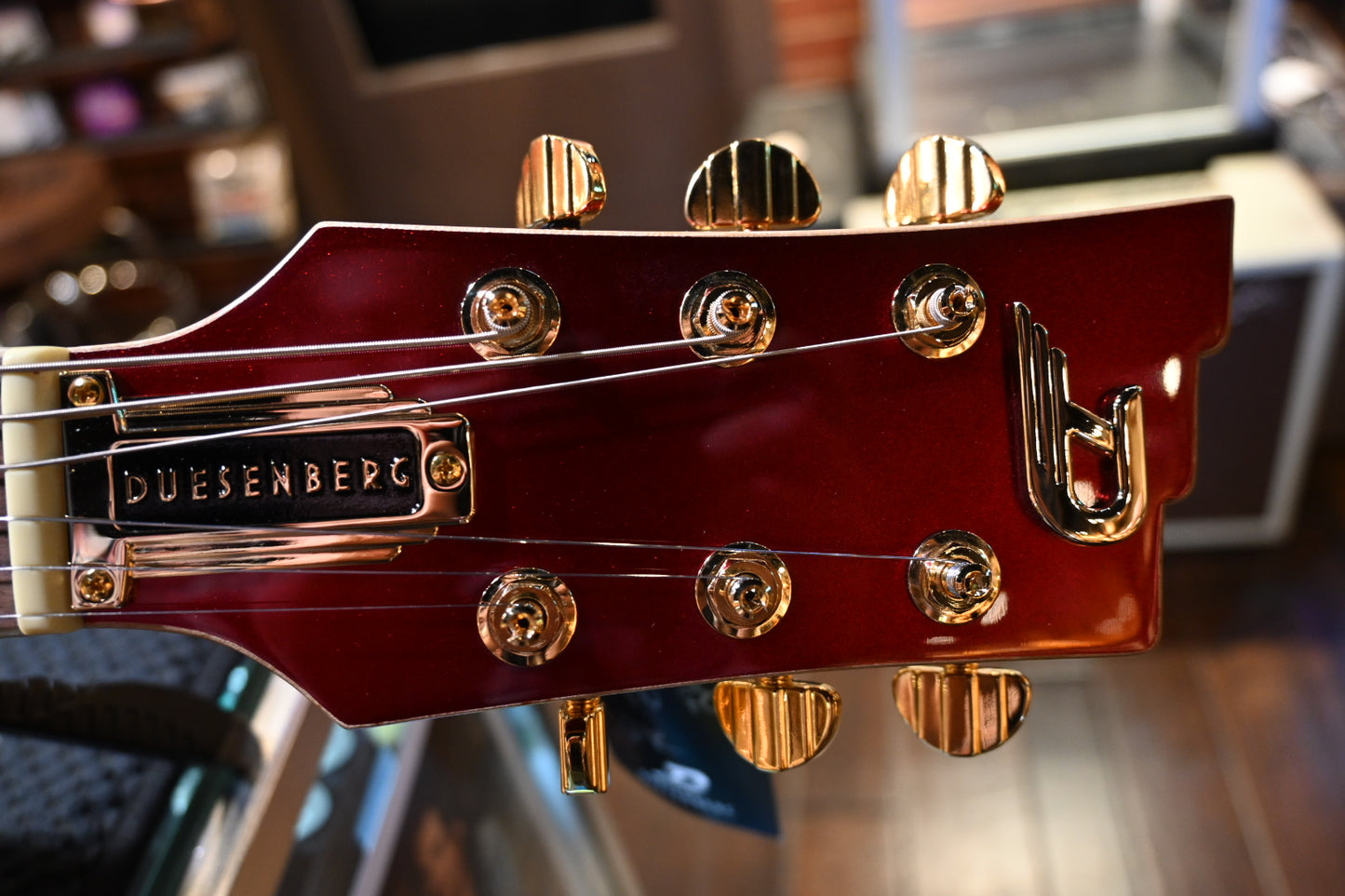 Duesenberg Starplayer TV Phonic - Balboa Red Pearl Guitar #6043 - Danville Music