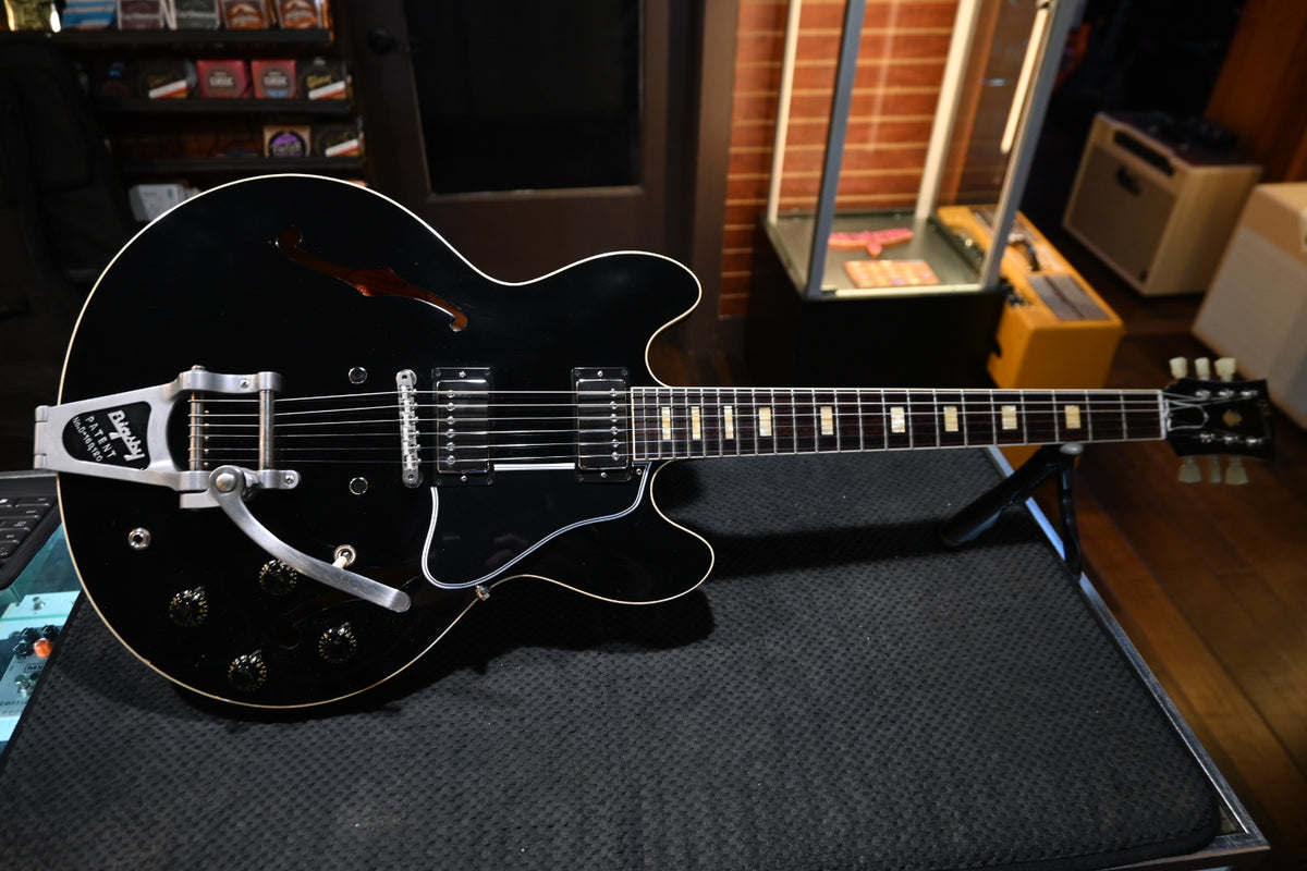 Gibson Custom Shop 1964 ES-335 Reissue Bigsby VOS 2020 - Ebony Guitar #0260