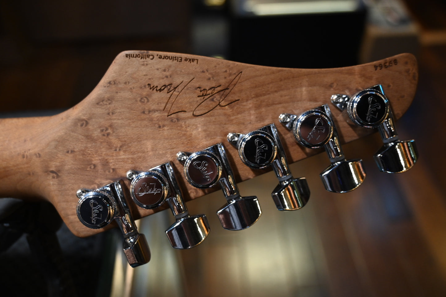Suhr Pete Thorn Signature Series Traditional 90 - Trans White Guitar #9364 USED