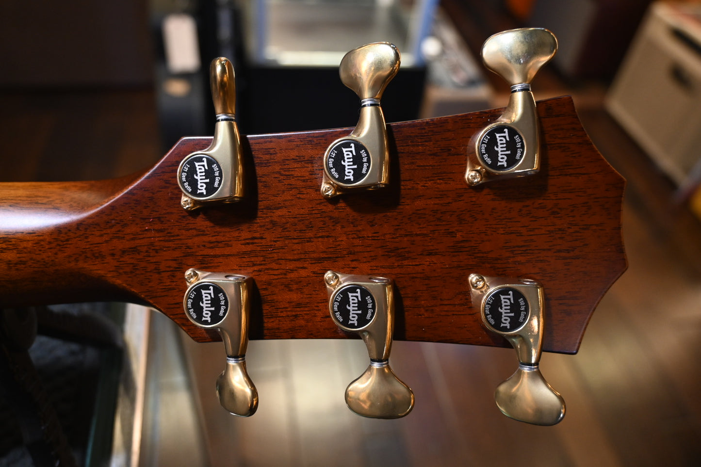 Taylor Custom GA Builder’s Edition Torrefied Spruce/AA Walnut - British Racing Green Metallic Guitar #5084 - Danville Music