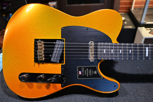 Fender 75th Anniversary American Ultra II Telecaster - Liquid Gold Guitar #8447 - Danville Music